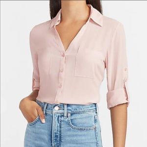 Express Portofino Top in BLUSH!